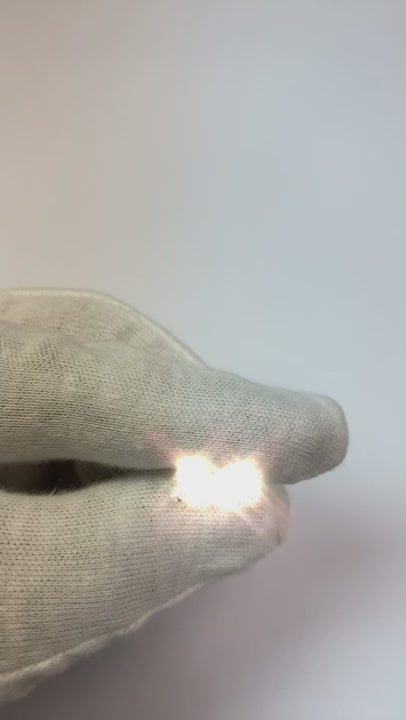 2.2 Ct Natural Earth Mined Diamond Round Stud Earring 14K White Gold