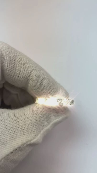 Gorgeous Natural Earth Mined Diamonds 4 Ct. Eternity Wedding Band Women Jewelry