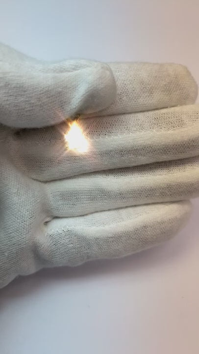 1 Carat Solitaire Natural Earth Mined Diamond Necklace Pendant 14K Yellow Gold