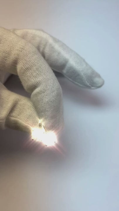 2 Carats F Vs1 Princess Natural Earth Mined Diamond Earrings Leverback Eurowire 14K Gold