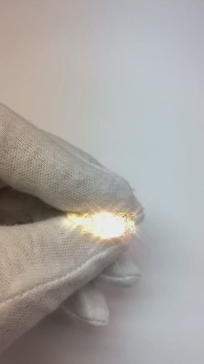 3.50 Carats Princess Cut Natural Earth Mined Diamond 3 Stone Engagement Ring New