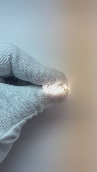 Princess Cut Natural Earth Mined Diamond Anniversary Ring Band 3 Carats