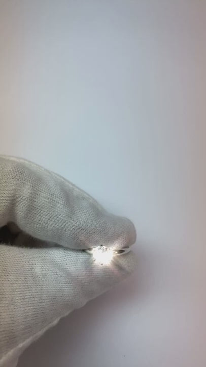 1 Carat Genuine Natural Earth Mined Diamond Solitaire Engagement Ring White Gold 14K Ring Jewelry