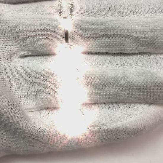 Four Stone Diamond Pendant Old Miner 4 Carats 