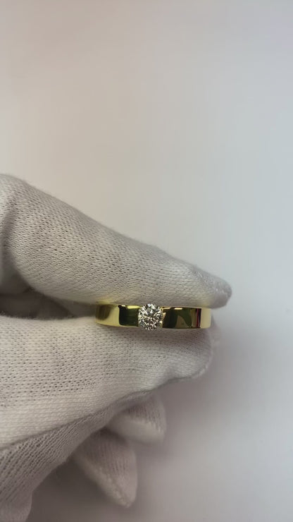 Tension Set Round Diamond Promise Men's Ring 0.50 Carats Jewelry