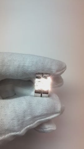 1 Carat Hinged Natural Earth Mined Diamond Solitaire Hoop Earrings Huggies