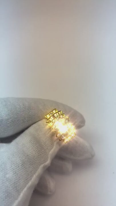 Big Marquise Cut Natural Earth Mined Diamond Accented Ring 4.75 Ct. Women Jewelry New