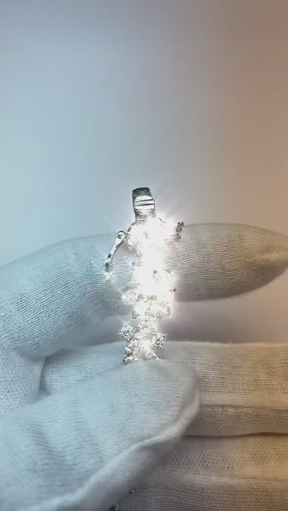 Round, Pear & Marquise Natural Earth Mined Diamond 12 Carats Ladies Bracelet