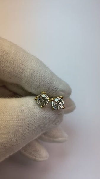 Diamond Stud Earring 2.80 Carats