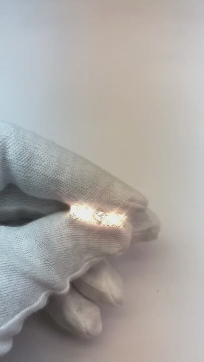 1.25 Ct Five Stone Natural Earth Mined Diamond Half Eternity Wedding Band