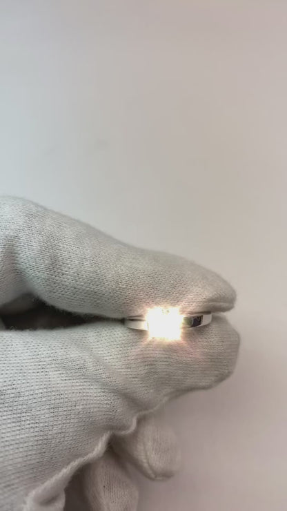 Genuine Natural Earth Mined Diamond Women Solitaire Engagement Ring 1.01 Ct. White Gold