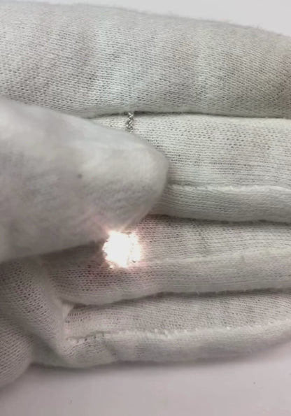 Round Natural Earth Mined Diamond Lady Solitaire Necklace Pendant 1 Carat White Gold 14K