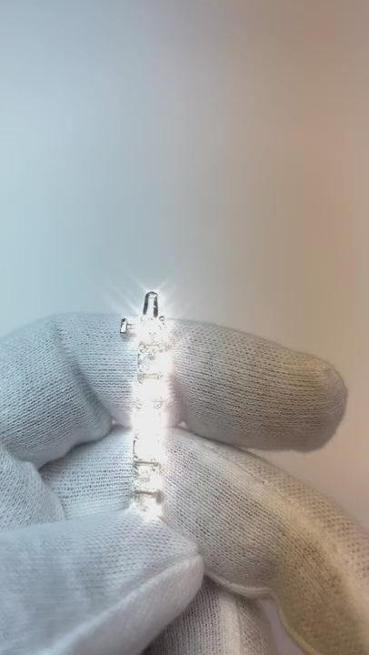 13 Carat Natural Earth Mined Diamond Tennis Bracelet