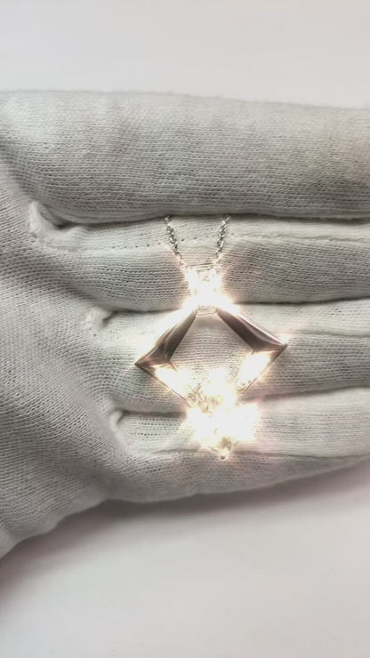 Gold Jewelry Natural Earth Mined Diamond Pendant Round & Oval Old Cut 4 Carats 14K