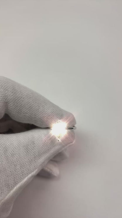 1.5 Carat Prong Set Pear Natural Earth Mined Diamond Ring