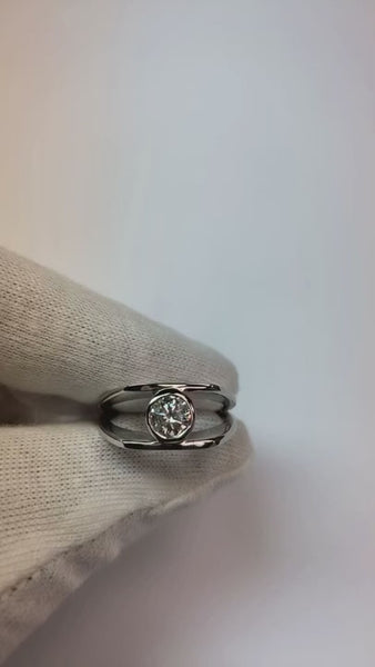 Gorgeous Solitaire Diamond Ring Anniversary Jewelry 1 Carat