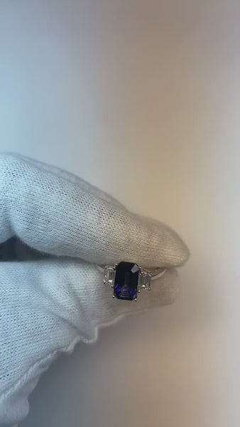 Sapphire Engagement Ring