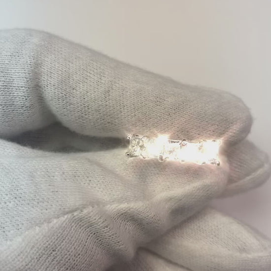 Princess Cut Five Stone Diamond Band