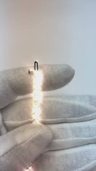 WG 14K 6 Carats Round Cut Sparkling Natural Earth Mined Diamonds Tennis Bracelet