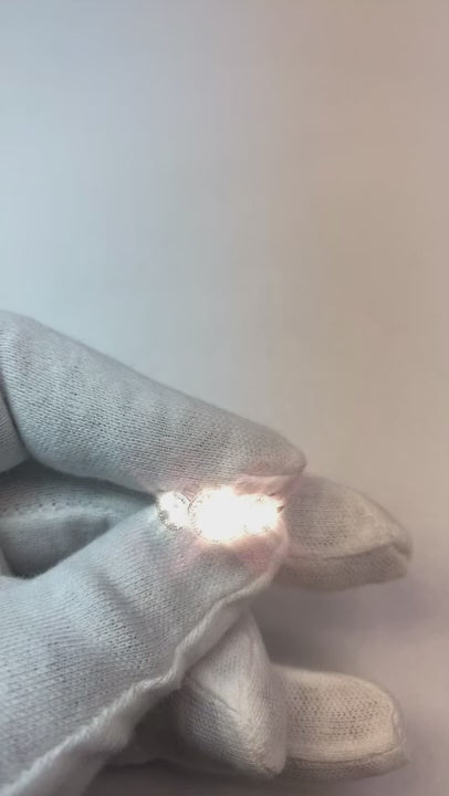 Three Stone Round Bezel Set Natural Earth Mined Diamond Ring Old European 1.75 Carats