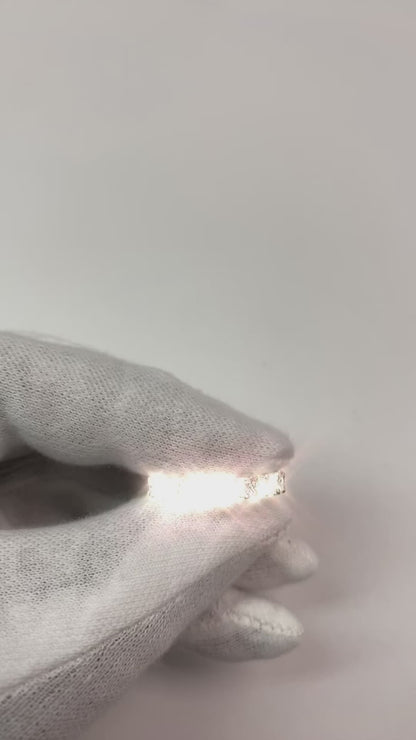 3 Carats Round Cut Natural Earth Mined Diamond Wedding Band 14K White Gold