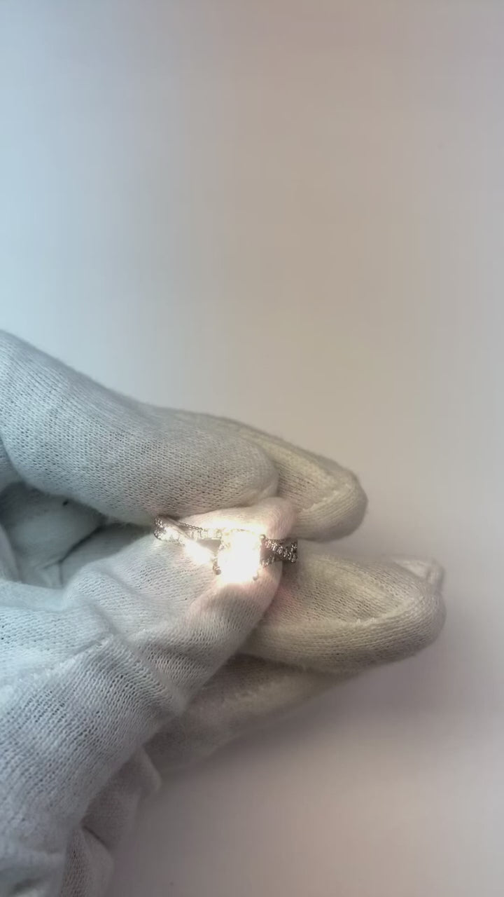 Black Gold Real Cushion Diamond Womens Ring With Accents