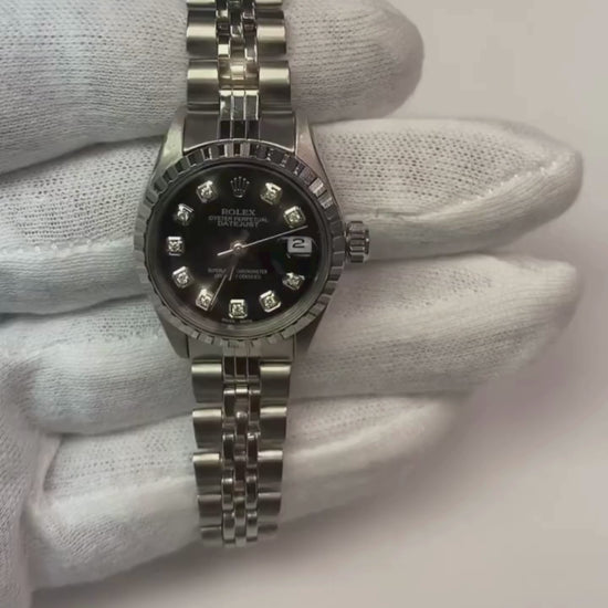 Rolex Date Just Ss Women Datejust Watch
