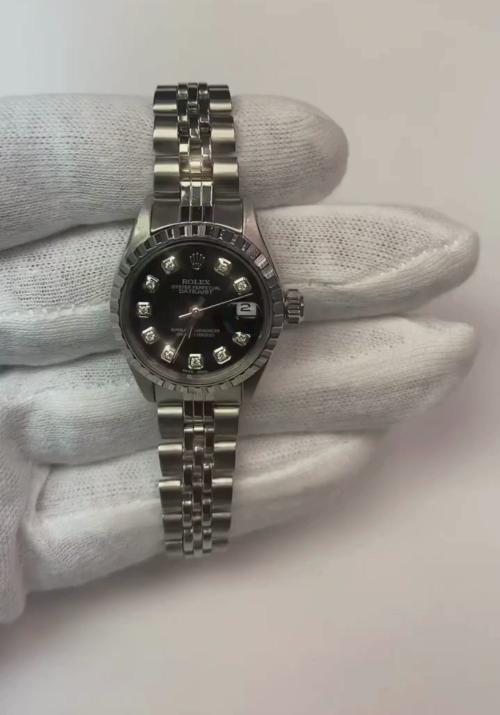 Rolex Date Just Ss Women Datejust Watch