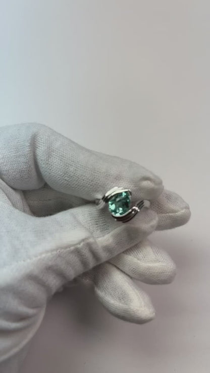 Handcrafted Gemstone Ring – Paraiba Tourmaline 2 ct
