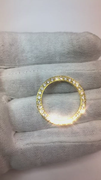 1 Carat 26 Mm Diamond Bezel To Fit Rolex Datejust Or Date Or President Watch