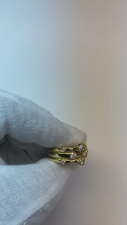 Diamond Fancy Ring 1.10 Carats 10K White Men's Jewelry New