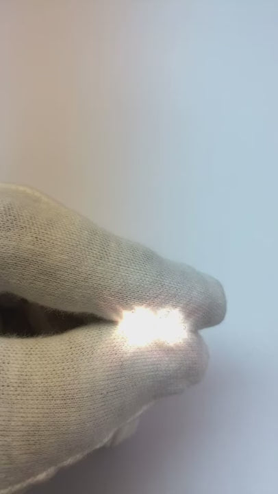 Natural Earth Mined Diamond Stud Earring Solid White Gold 14K Lady Fine Jewelry 2 Carats