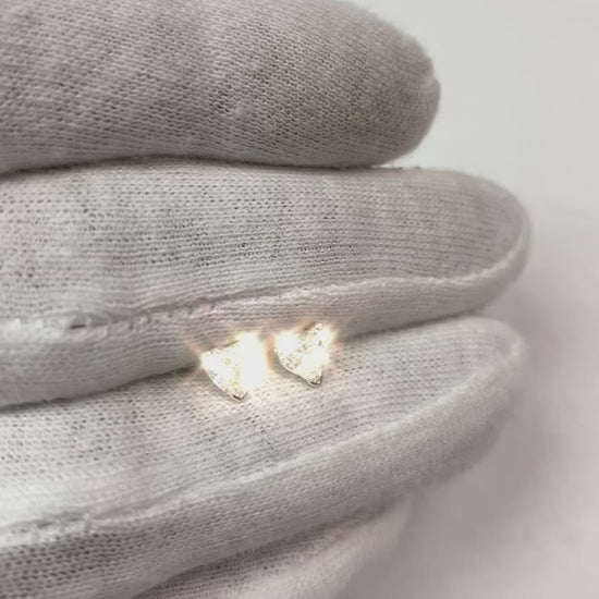 Heart Cut Diamond Women Stud Earring 