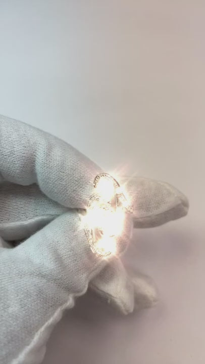 Antique Style Wedding Round Old Mine Cut Genuine Natural Earth Mined Diamond Ring 2.75 Carats