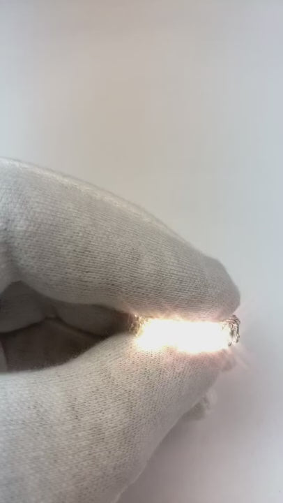 7.35 Ct. Radiant Cut Natural Earth Mined Diamond Eternity Engagement Band Gold