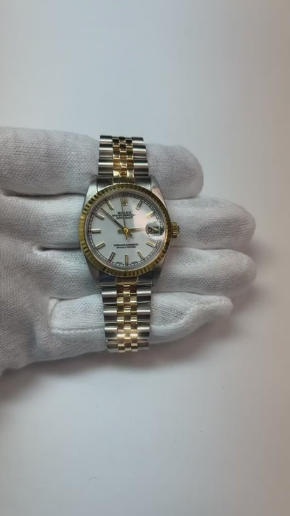 Rolex Date-just 31mm Luminous Jubilee Bracelet Watch