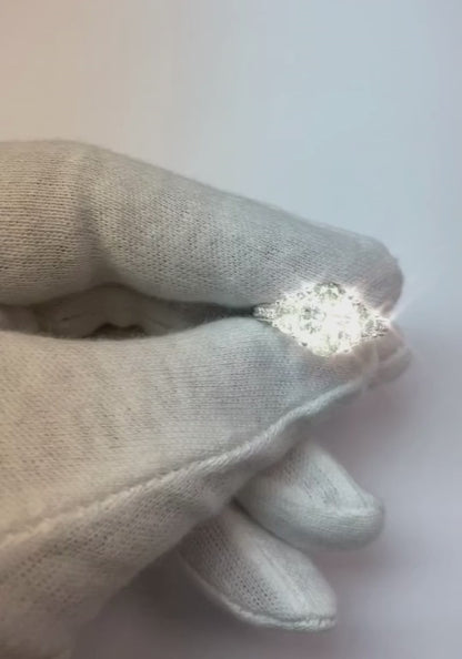 4.51 Carat Oval Real Natural Earth Mined Diamond Three Stone Style Engagement Ring White Gold