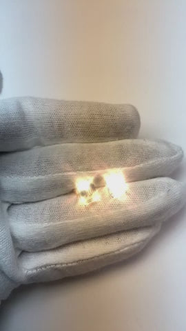 Big Emerald Cut 6 Carats Natural Earth Mined Diamond Stud Earrings Women Jewelry