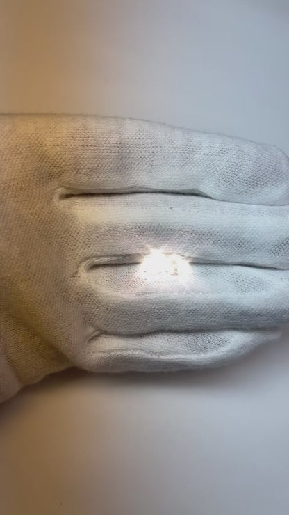 2 Ct Round Cut Natural Real ( Not Lab Grown ) Diamond Stud Earring Pair White Gold Women Jewelry