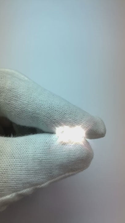 1.5 Ct Sparkling Old Mine Cut Natural Earth Mined Diamond Stud Earring