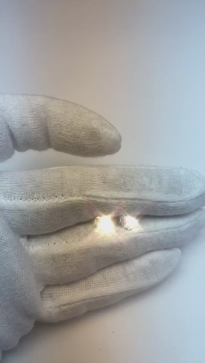 Women Stud Oval Natural Earth Mined Diamond Earring 1.5 Carats Fine Jewelry