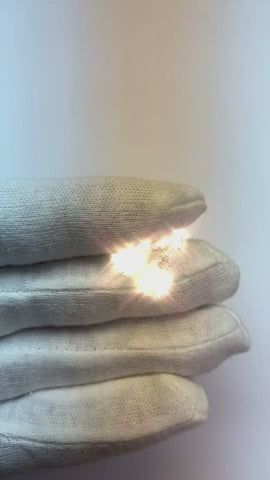 2.50 Ct Cushion & Round Cut Dangle Earring White Gold Natural Earth Mined Diamond