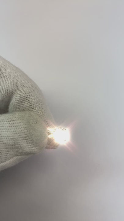 1 Carat Natural Earth Mined Diamond Solitaire Pendant White Gold 14K Round