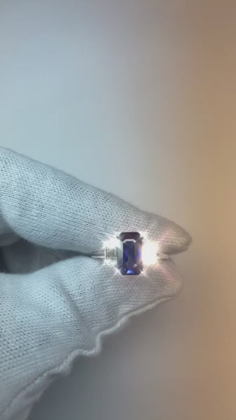 Sapphire Engagement Ring