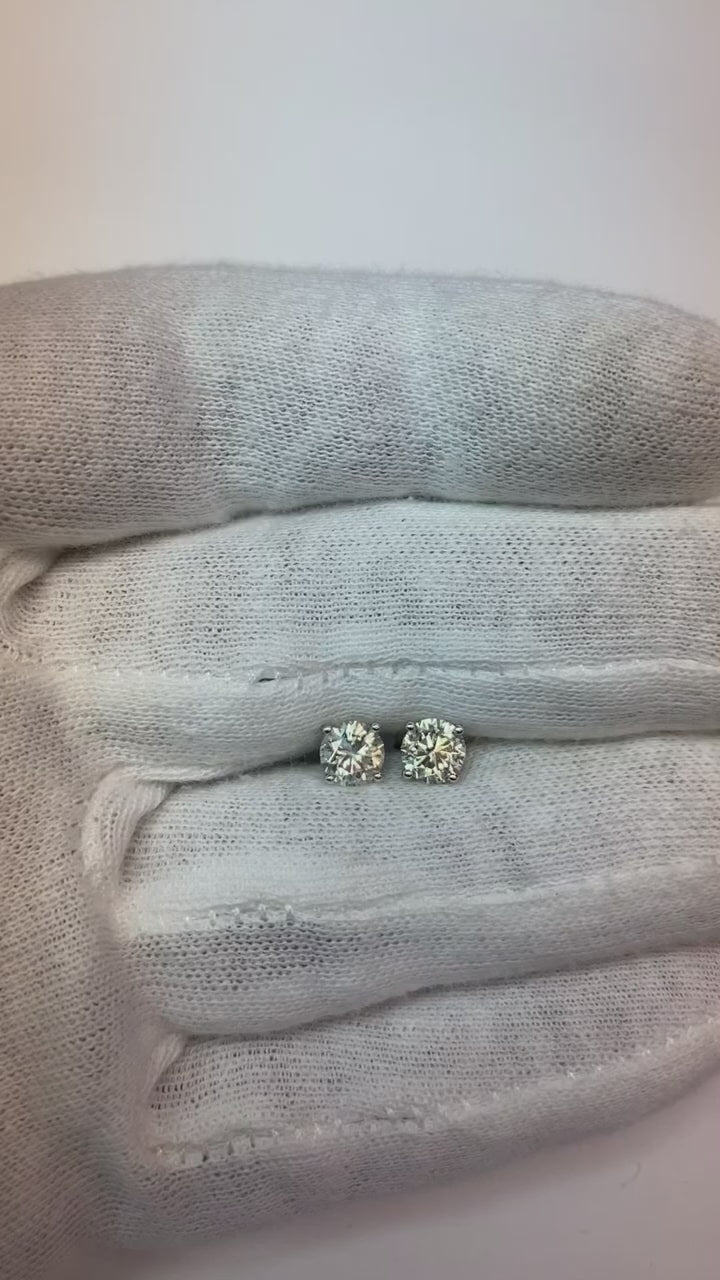  Diamond  Earring Studs 