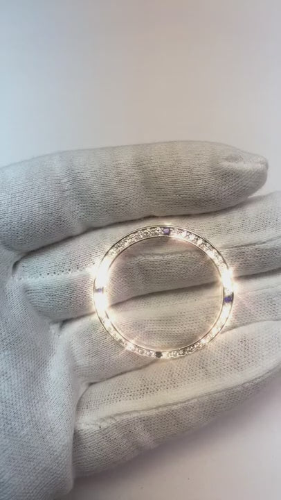 Custom Diamond Bezel To Fit Rolex Datejust All Watch Models 2.50 Ct.