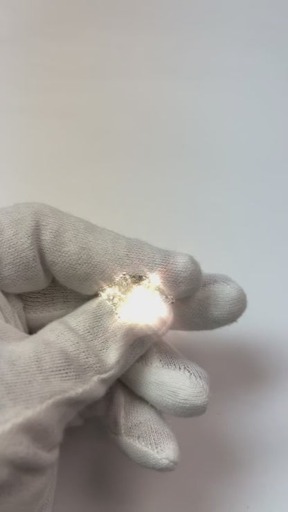 Elegant 9 Carat Radiant Trilliant Natural Real Diamond ( Not Lab Grown ) Ring