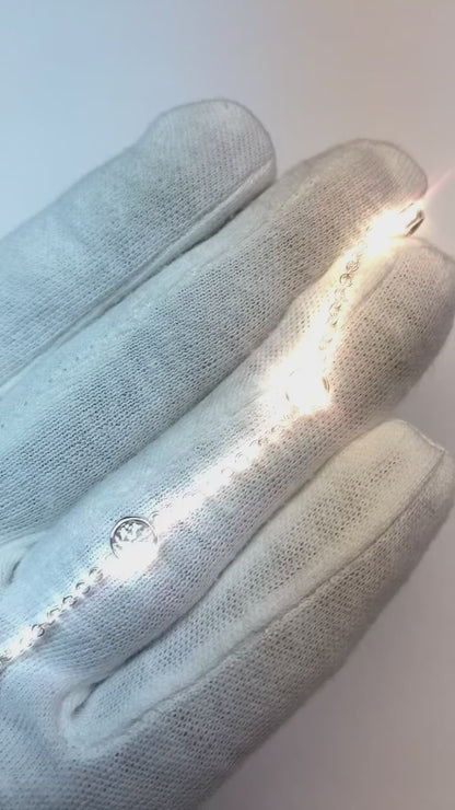 Natural Earth Mined Diamond Round Bracelet 1.50 Carats Bezel Set Jewelry New