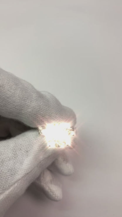 4 Carat 3 Stone Natural Earth Mined Diamond Ring