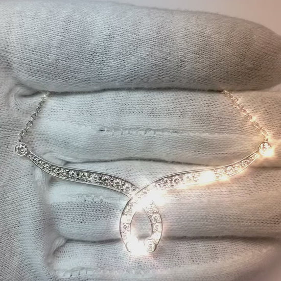 Brilliant Cut Diamonds Ladies Necklace Pendant New